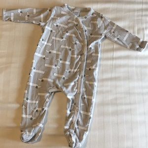 Nordstrom gray cotton pajamas